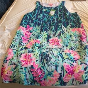 Lilly Pulitzer Jackie silk shift dress